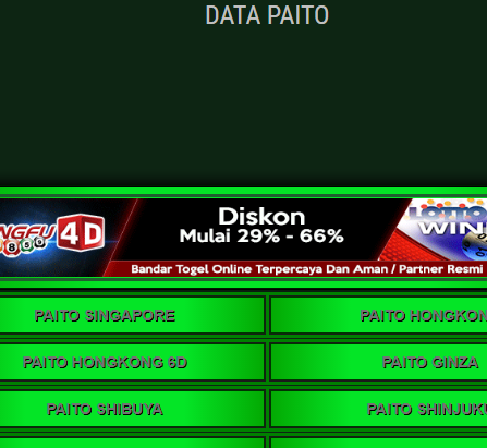 Data Paito - Hasil Pengeluaran Togel | Prediksi Togel Istana Impian